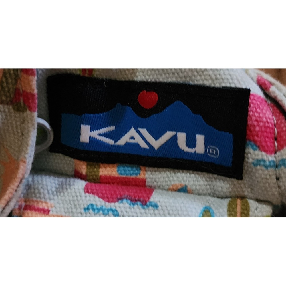 Kavu Rope Sling Bag Cotton Shoulder Crossbody Backpack‎ Camping Surfboard - Picture 2 of 8